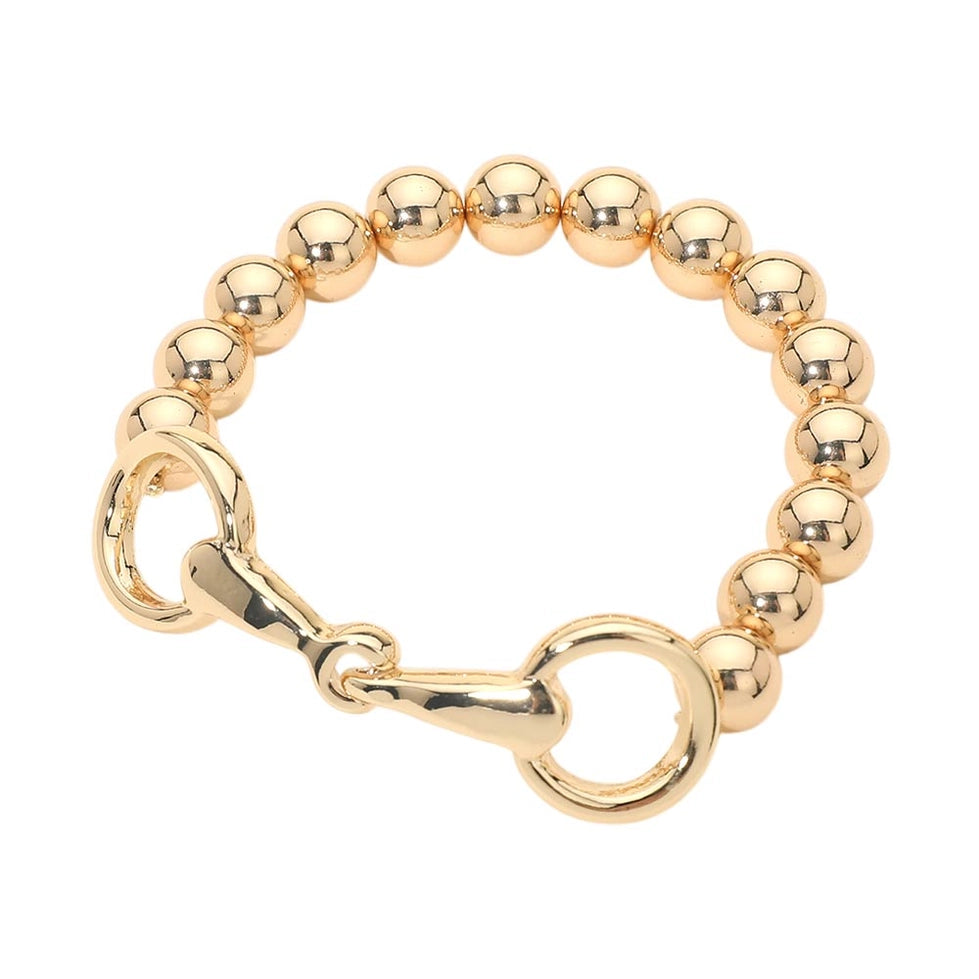 Fancy Rider Horsebit stretch bracelet