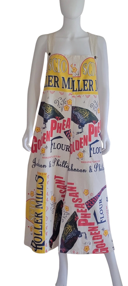 Flour Sack Bib Overalls