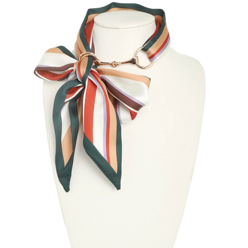 Derby Darling Scarf necklace