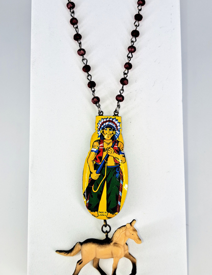 Vintage Cowboy Click Necklace Assorted