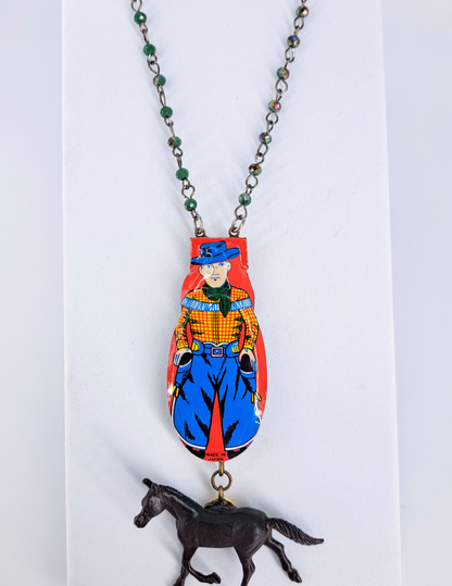 Vintage Cowboy Click Necklace Assorted