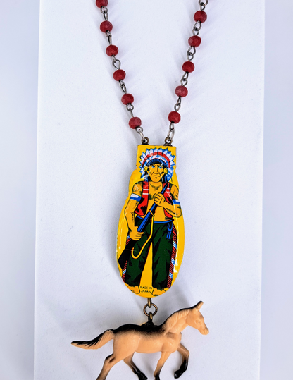 Vintage Cowboy Click Necklace Assorted