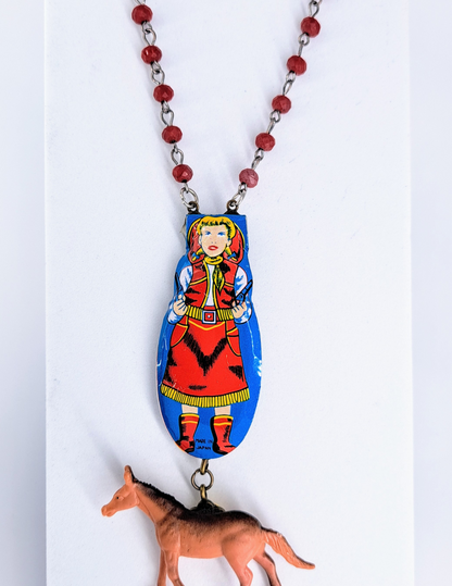 Vintage Cowboy Click Necklace Assorted