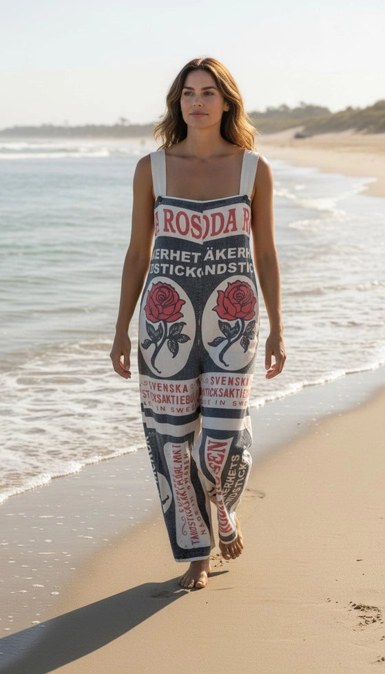 Flour Sack Bib Overalls