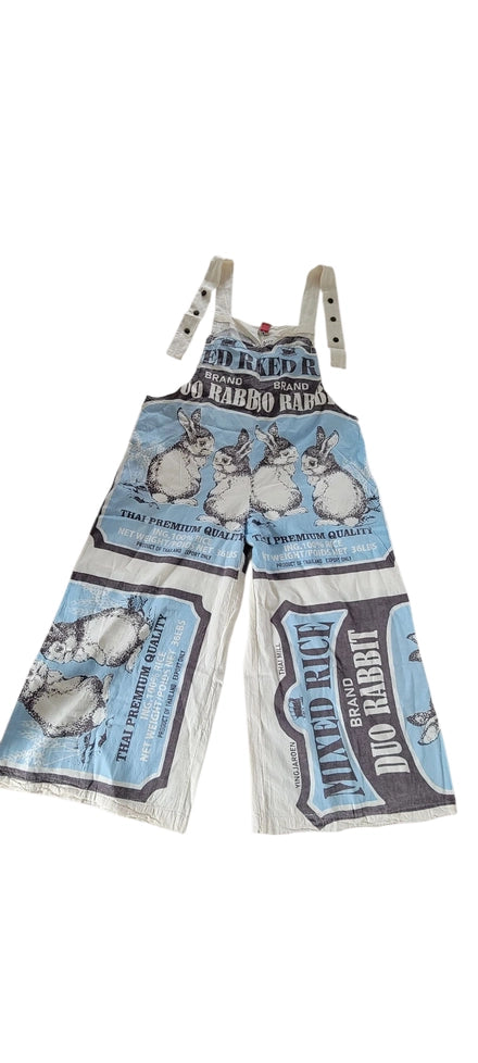 Flour Sack Bib Overalls