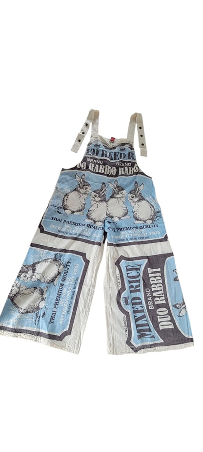 Flour Sack Bib Overalls