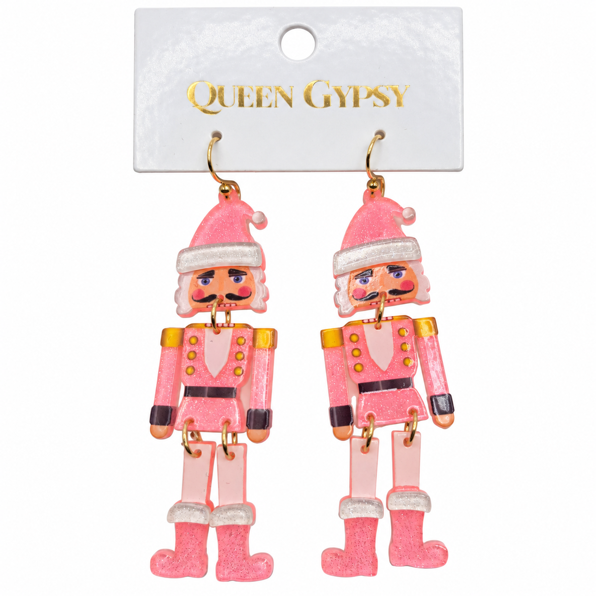 Santa Nutcracker Earrings
