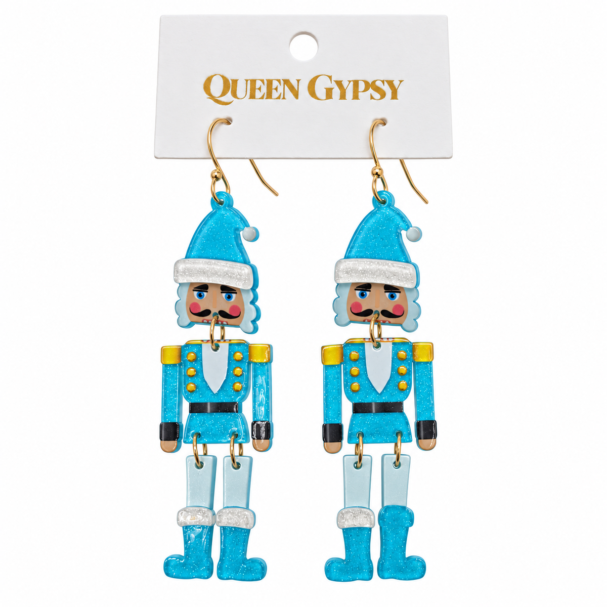 Santa Nutcracker Earrings