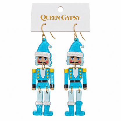 Santa Nutcracker Earrings