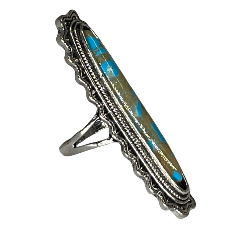 Assorted Turquoise Old Pawn Rings