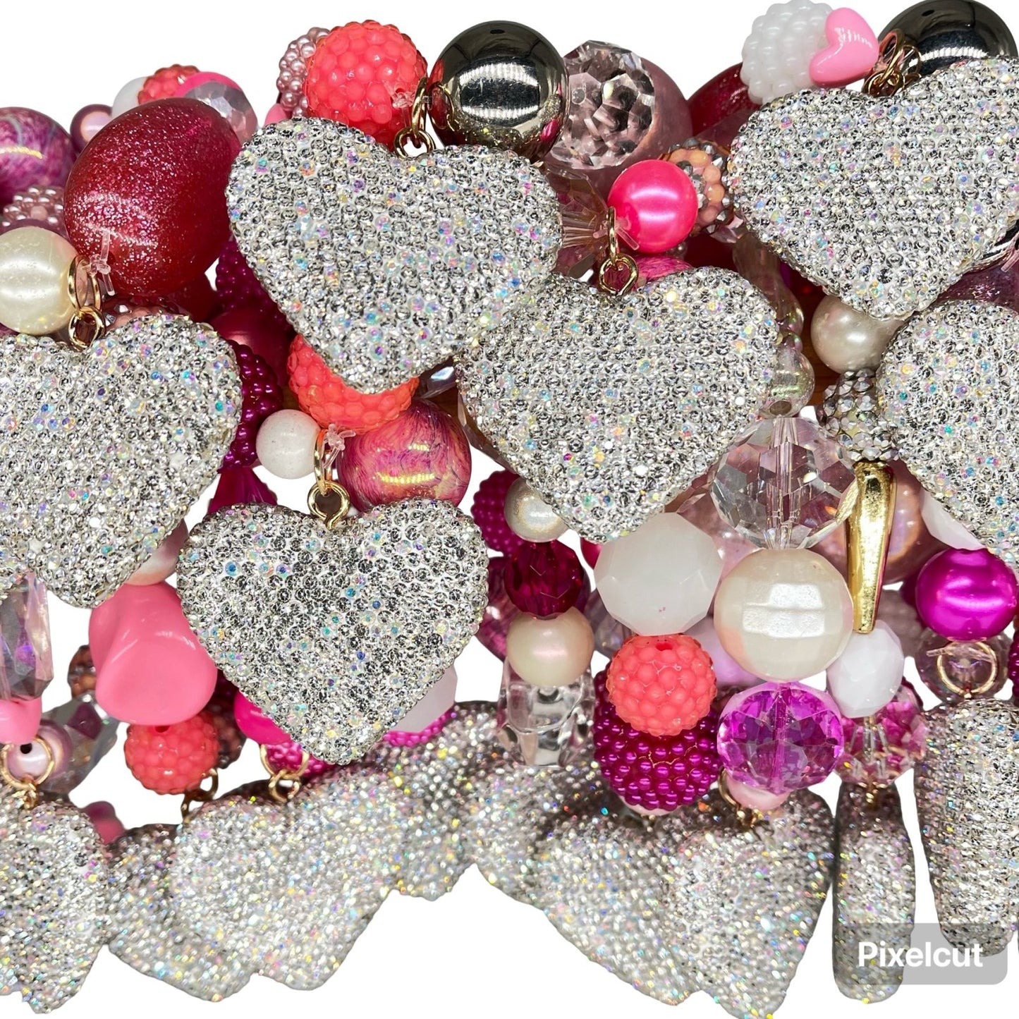 Wild at Heart Bracelet Assorted - White AB