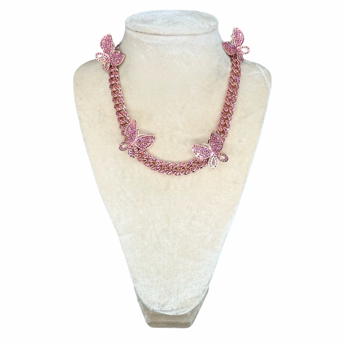 Pave' Butterfly chain