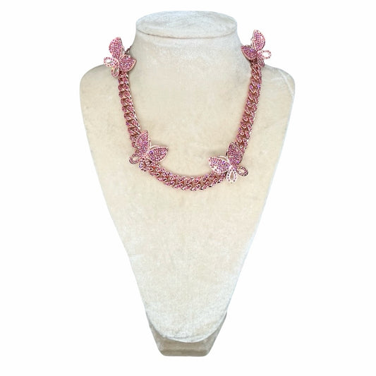 Pave' Butterfly chain