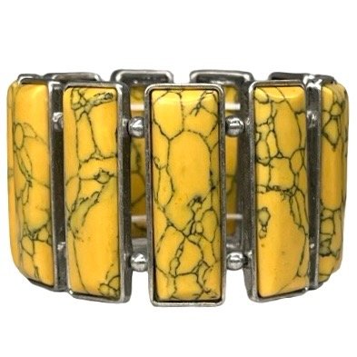 Western Stretch Turq. Bar Inspired Multicolor Assorted 