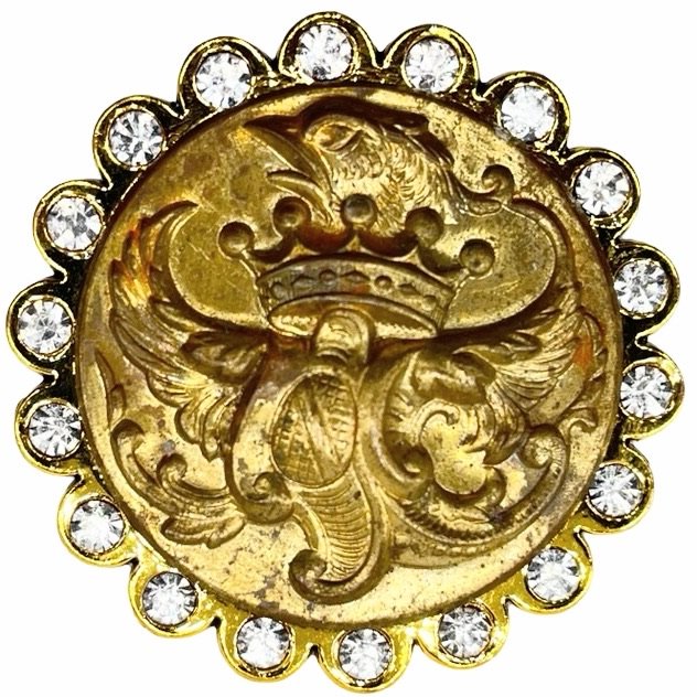 Gold Goddess Bezel Ring