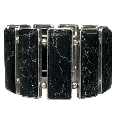 Western Stretch Turq. Bar Inspired Multicolor Assorted 
