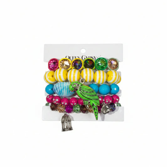 Parrot Bay Bracelet Stack