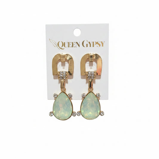 Gilded Teardrop Earrings