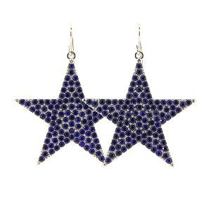 Crystal Star Earrings Assorted