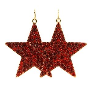 Crystal Star Earrings Assorted